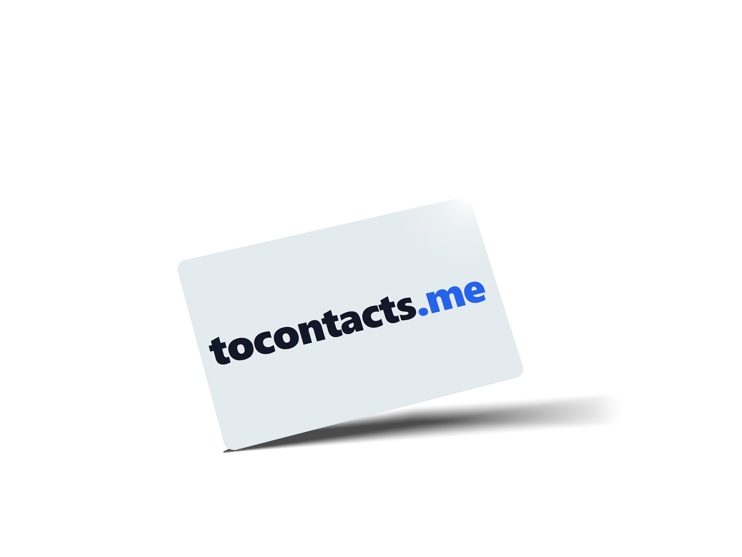 tocontacts.me Card Mockup